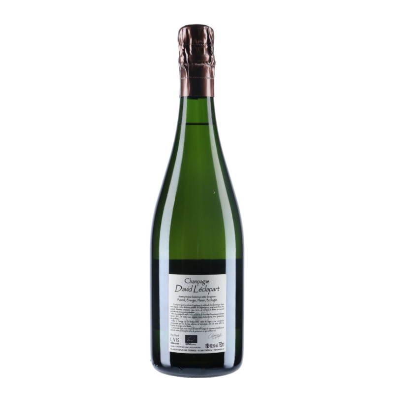 Champagne L Amateur Extra Brut Blanc de Blancs David Léclapart BIO