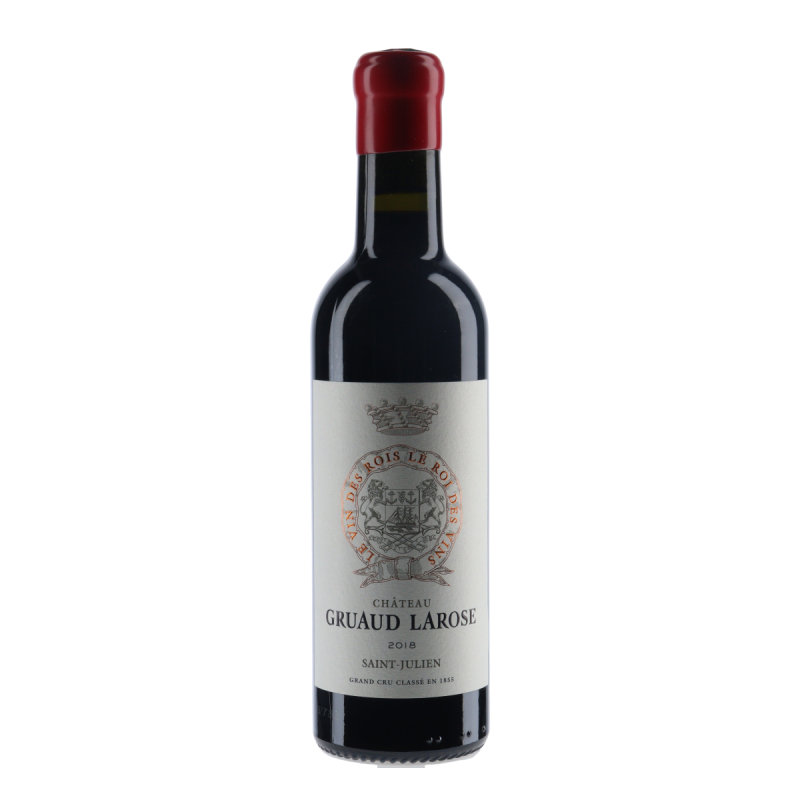 Château Gruaud Larose -Saint-Julien 2018 1/2 bouteille-vin de Bordeaux