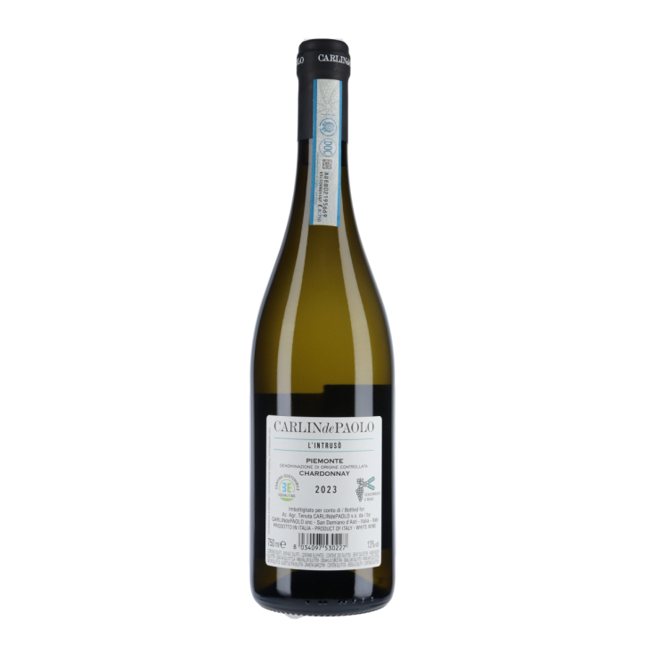 Carlin de Paolo Piemonte Chardonnay "L'intruso" 2023