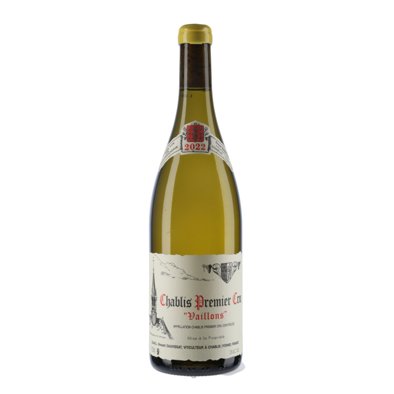 Vincent Dauvissat - Chablis 1er Cru Vaillons 2022 - vin| vin-malin.fr