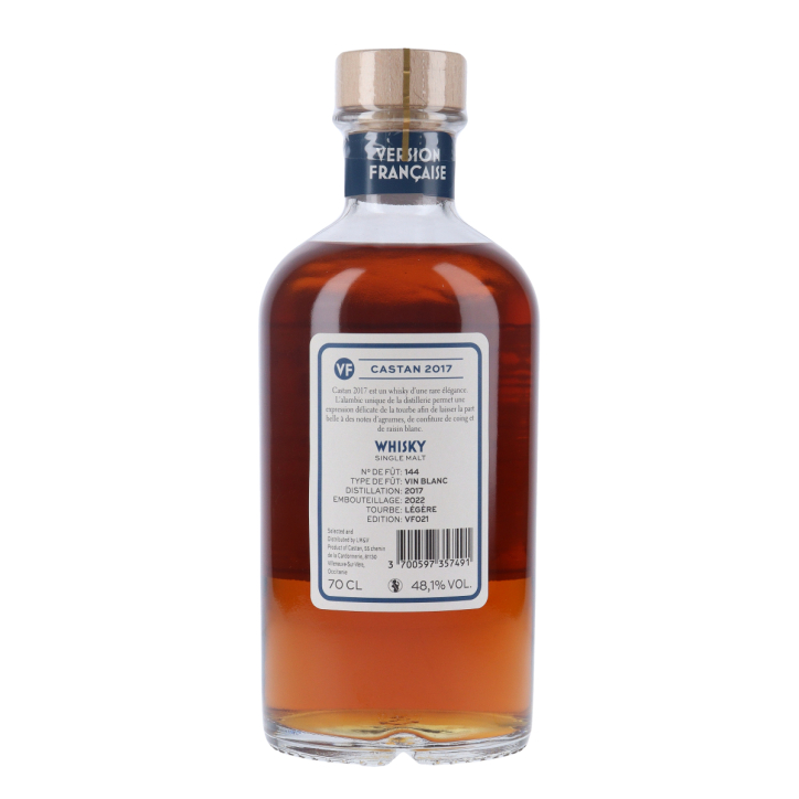 Version Française Single Malt Whisky CASTAN 2017