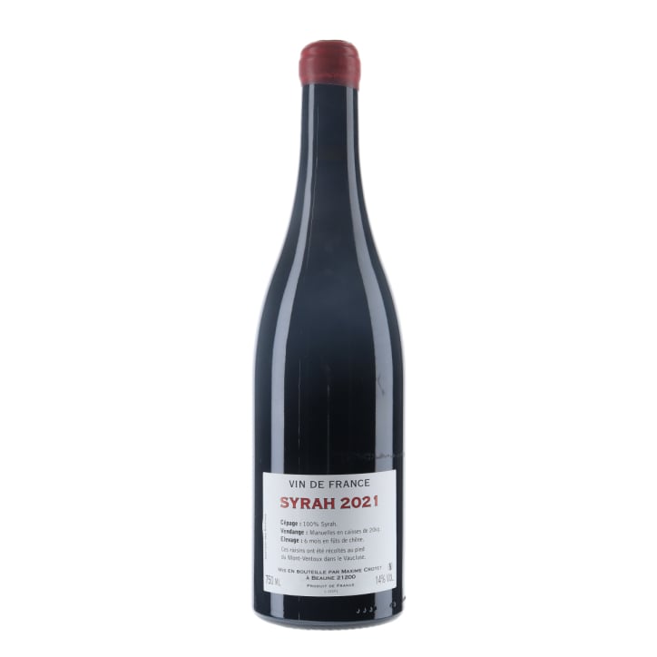 Maxime Crotet Vin de France Syrah 2021