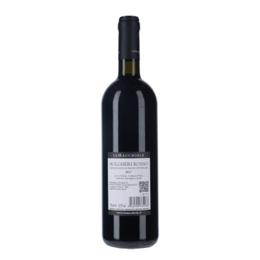 Le Macchiole Bolgheri Rosso 2017 - Vins rouges d'Italie|Vin Malin