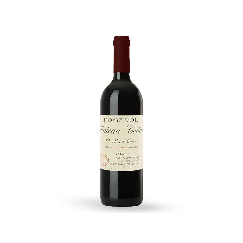 Château Certan de May 2003 - Vin rouge de Pomerol