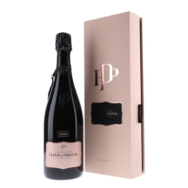 Champagne Fleur De Miraval Exclusivement Rosé Brut Er3  | vin-malin.fr