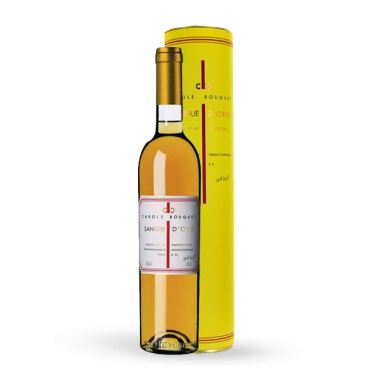 Carole Bouquet Sangue d'Oro Passito di Pantelleria 2009 avec étui