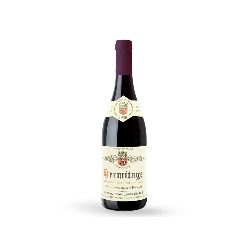 Domaine Jean-Louis Chave Hermitage 1989 - Vin rouge d'Hermitage