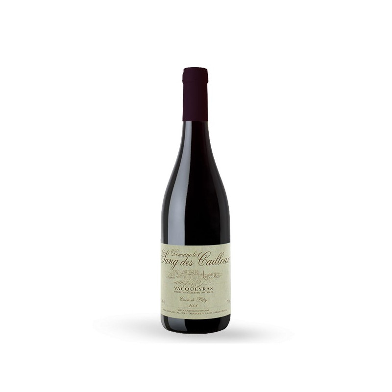 Domaine le Sang des Cailloux Vacqueyras Lopy 2008