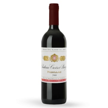 Château Croizet-Bages 2008 - Vin rouge de Pauillac