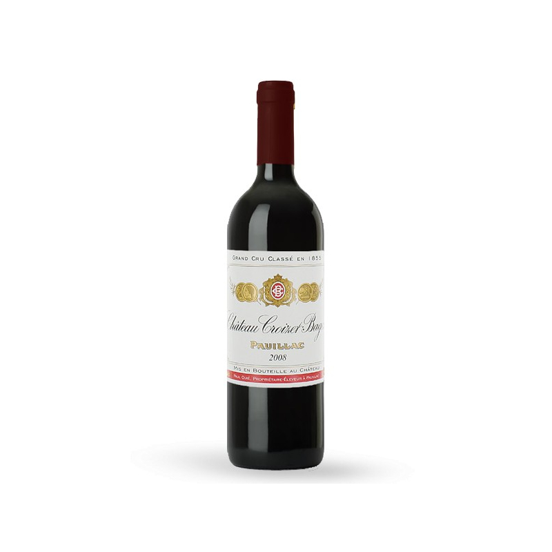 Château Croizet-Bages 2008 - Vin rouge de Pauillac