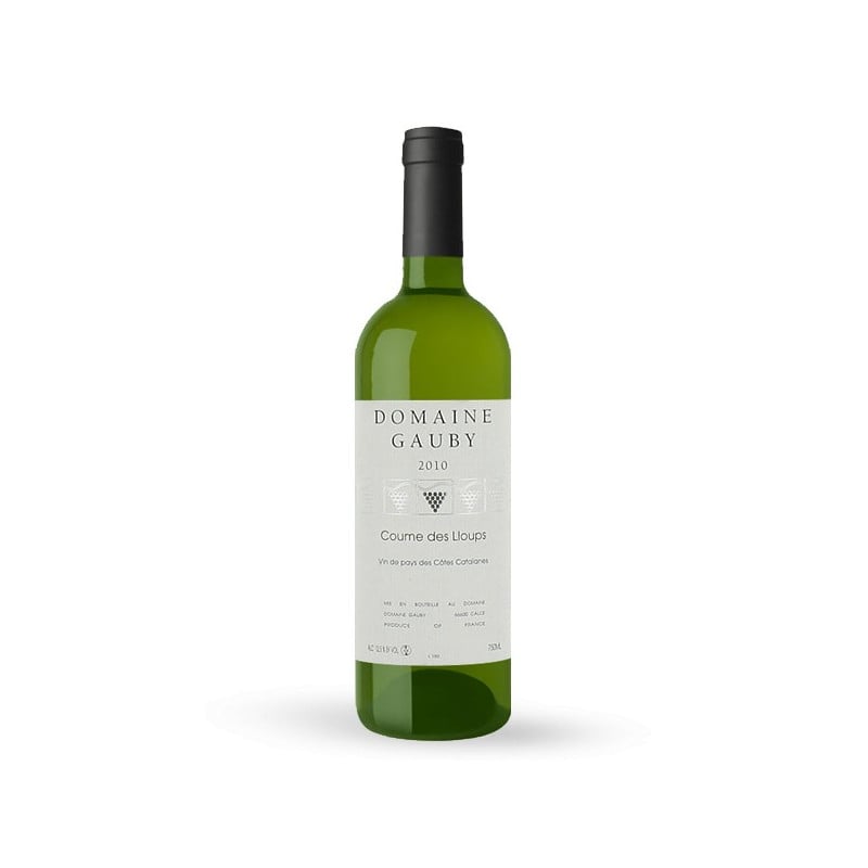 Domaine Gauby des Côtes Catalanes Coume des Lloups Blanc 2010