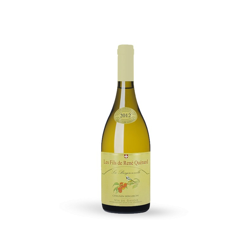 Les Fils de René Quénard La Bergeronnelle Chignin Bergeron 2012