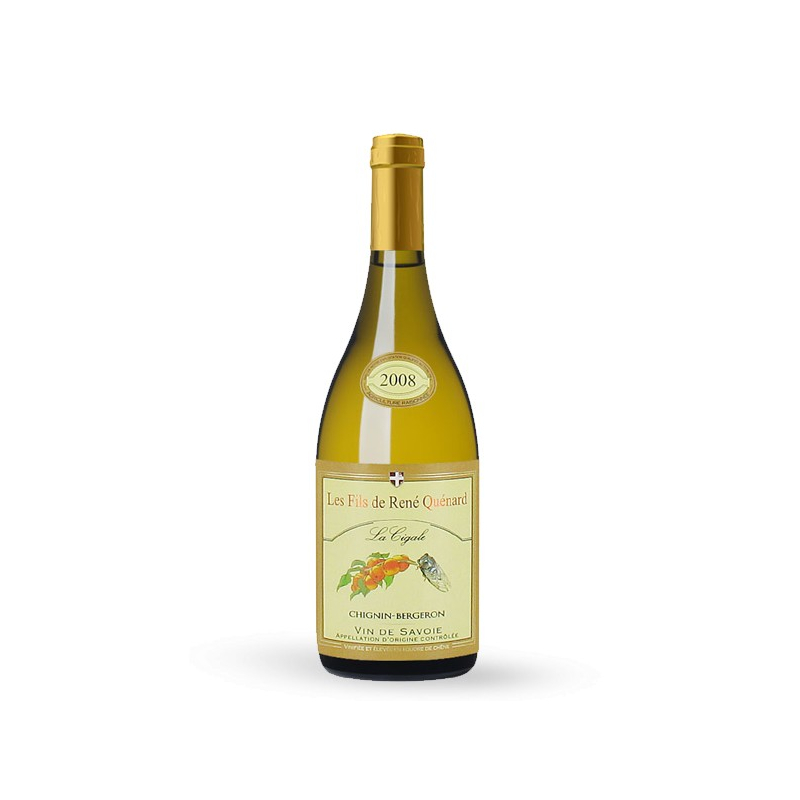 Les Fils de René Quénard Chignin Bergeron La Cigale Blanc 2008