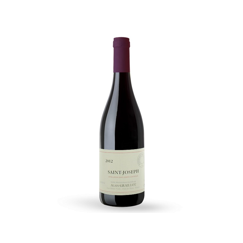 Domaine Alain Graillot Saint-Joseph 2012 - Vin rouge du Rhône