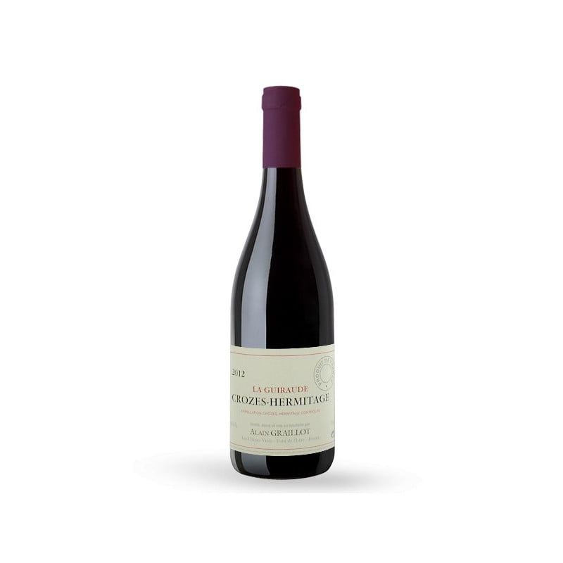 Domaine Alain Graillot Crozes Hermitage La Guiraude 2012 -vin du Rhône