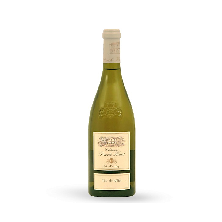 Château Puech-Haut Languedoc Saint Drézéry Tête de Bélier 2012 Blanc