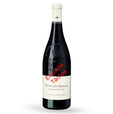 Cuvée du Vatican Châteauneuf du Pape Réserve Sixtine 2007 Magnum