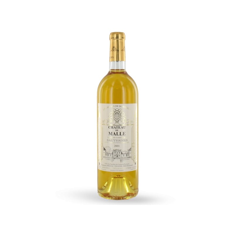 Château de Malle Sauternes 2001 - Vin de Sauternes