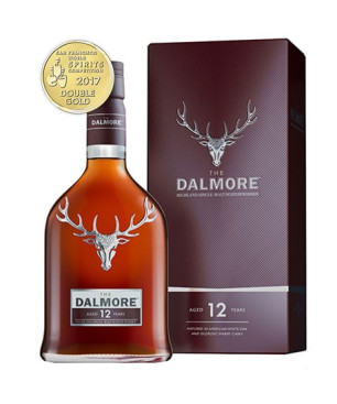 Whisky Dalmore 12 ans 40% - Large Sélection de Rhums |www.vin-malin.fr