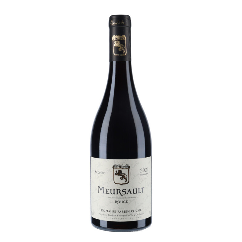 Domaine Fabien Coche Meursault Rouge 2021 vin rouge | www.vin-malin.fr
