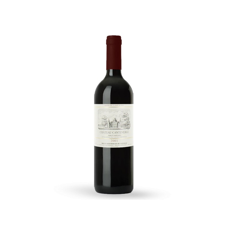 Château Cantemerle 2001 - Vin rouge du Haut Medoc