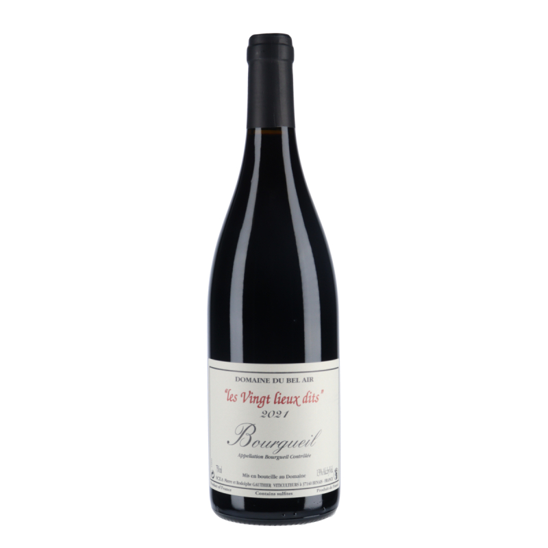 Domaine du Bel Air Bourgueil Les Vingt Lieux Dits 2021 | vin-malin.fr