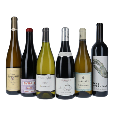 Coffret "Cépages à l'honneur" 6 bouteilles de vin  | vin-malin.fr
